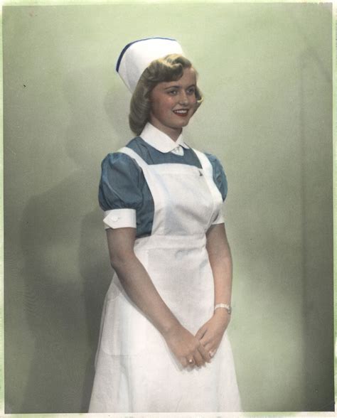 National Nurses Uniforms Of 1950 Flashbak Nursing Clothes Vintage