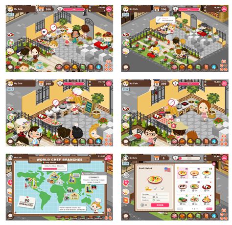 world chef cyberagent s new facebook game links with ameba pico [social games] kantan games