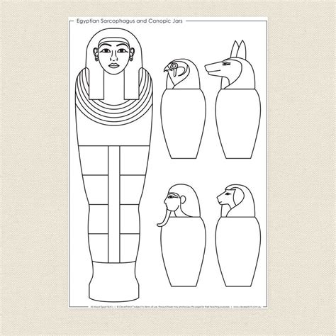 printable sarcophagus template printable printable word searches