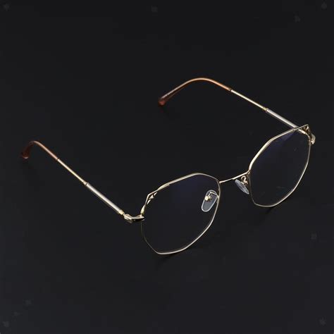 men women vintage retro cute glasses eyeglasses metal frame thin leg