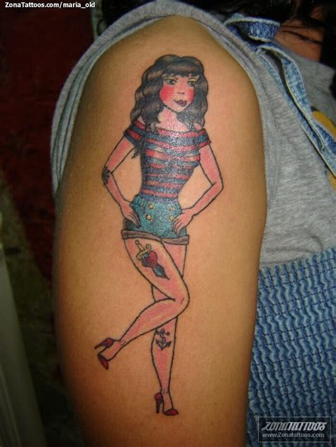 Tatuaje De Pin Ups Chicas Personas