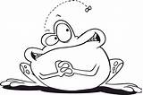 Frog Coloring Pages Frogs Printable Kids Cute Para Colorear Color Dibujos Cliparts Clipart Adults Print Ranas Clip Pintar Library September sketch template