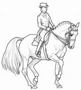 Dressage Horse Coloring Pages Drawing Printable Horses Drawings Template Jumping Sketch Rocks Equestrian Cool Choose Board Show Outline Animal sketch template