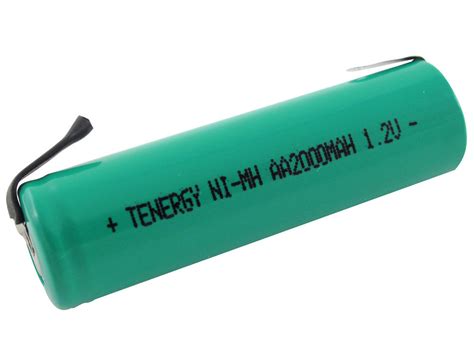 tenergy pcs aa mah  nimh rechargeable batteries cells flat top  tabs ebay