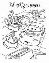 Mcqueen Lightning Coloring Pages Printable Print Kids sketch template