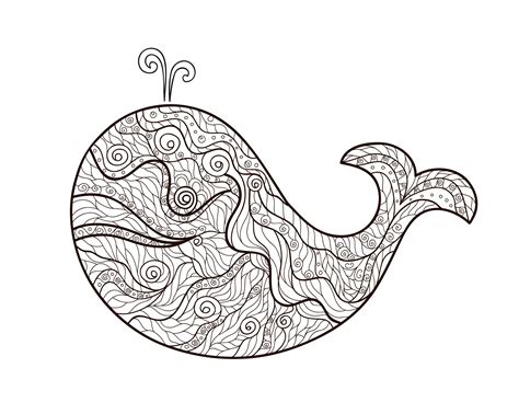 whale coloring pages  adults  getcoloringscom  printable