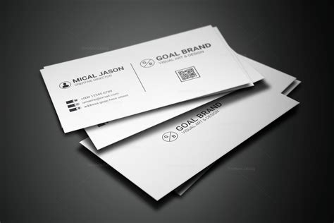 simple creative business card design graphic prime graphic design