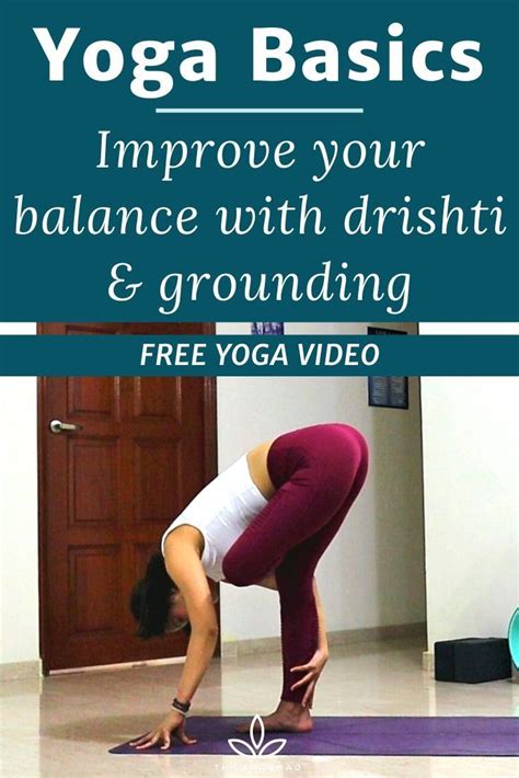 yoga basics challenge standing balance  drishti day