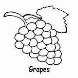 Grapes Coloring Printable Drawing Pages Preschool Line Grape Color Lovely Inspirational Single Getdrawings Draw Pretty Bunch Bucket Laughing Ones Little sketch template