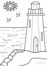 Coloring Pages Lighthouse Kids Print Coastline Beach Color Printable Qnd Clipart Drawing Drawings Designlooter Cool2bkids Library Popular 840px 49kb Coloringtop sketch template