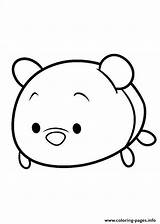 Tsum Coloring Pages Winnie Printable Print Color sketch template