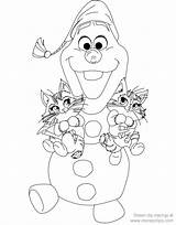 Frozen Disneyclips Olaf sketch template