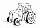 Tractor Coloring Farm Pages Farmall Trailer Printable Getcolorings Kids Tracto sketch template