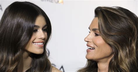 cindy crawford on sharing the runway with daughter kaia