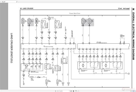 electrical wiring diagram toyota rest cruiser wiring