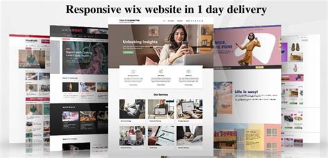design responsive wix website   day   seoclerks