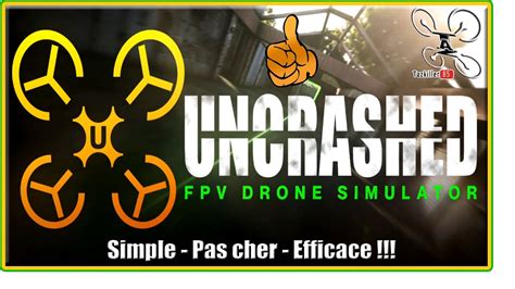 uncrashed fpv drone simulator magnifique simple  realiste youtube