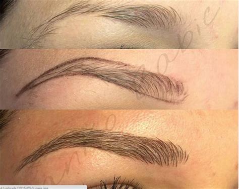 ideas  permanent eyebrows  pinterest