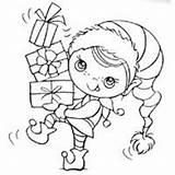 Stamps Christmas Coloring Pages Colouring Digi sketch template