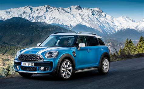 wallpapers  mini cooper  countryman road  cars crossovers blue countryman