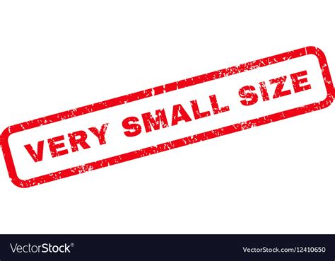 small size rubber stamp royalty  vector image