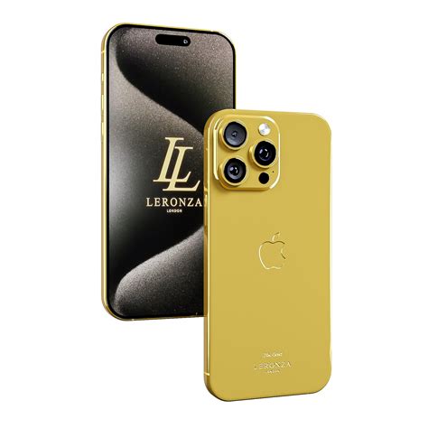 gold iphone  pro  max leronza