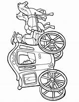 Carriage Coloring Horse Pages Princess Horses Cinderella Printable Wagon Kids Color Cartoon Drawing Cliparts Printactivities God Print Colouring Clipart Birthday sketch template
