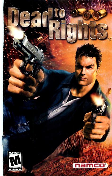 dead to rights 2002 playstation 2 box cover art mobygames