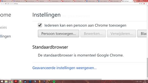 responsive enablement instellingen chrome browser