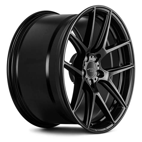 ace alloy aff wheels matte black rims
