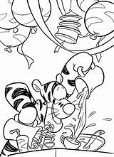 Colazione Pooh Tigres Tigro Puliti Scritte sketch template