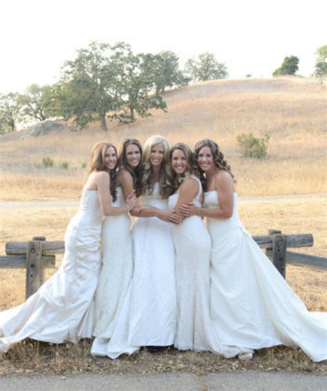Five Sisters One Ultimate Bridal Photo Shoot Wedding