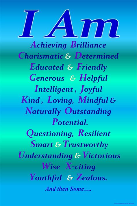 positive affirmations posters   affirmations alphabet etsy