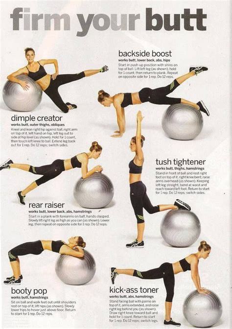 The Fun Firm Up These 30 Gym Ball Exercises Will Get You Fit