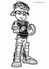 Coloring Baseball Pages Catcher Player Kids Printable Color Sports Sheets Drawing Clipart Gif Kid Book Hum Babe Football Library Van sketch template