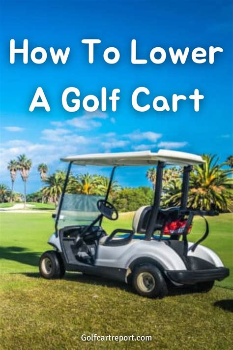 pin  golf cart tips