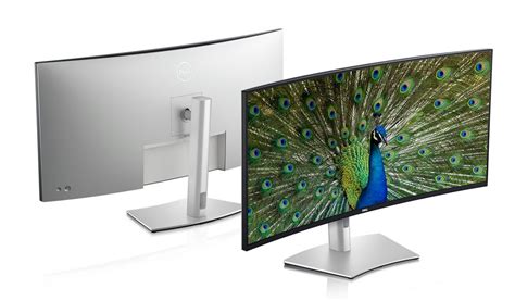dell ultrasharp    worlds    curved wide screen  monitor