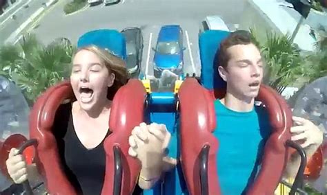 Fairground Ride Causes Teenager To Pass Out But His Screaming Friend