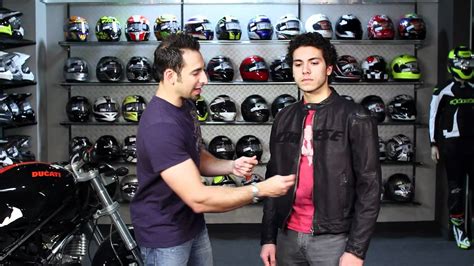 dainese carbon leather jacket review at youtube