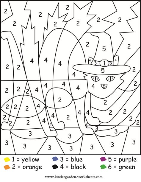 halloween math coloring sheet coloring pages