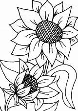 Burning Sunflower Stencil Handcraftguide русский sketch template