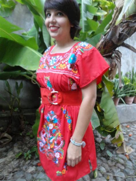 Traditional Mexican Dress Vestidos Mexicanos 100 Artesanal Vestidos