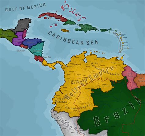 gran colombia map  onionmaps  deviantart