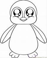Penguin Coloring Pages Penguins Club Printable Colouring Sheet Color Pinguin Cute Draw Drawing Kids Cartoon Easy sketch template