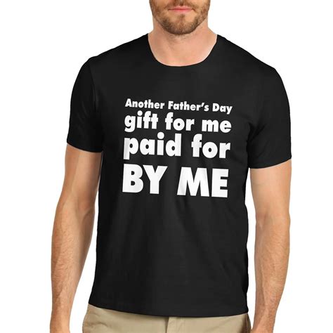 trend mens cotton novelty funny design fathers day gift  shirt black large  shirts  neck tops