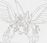 Kuriboh Lv Winged Fan sketch template