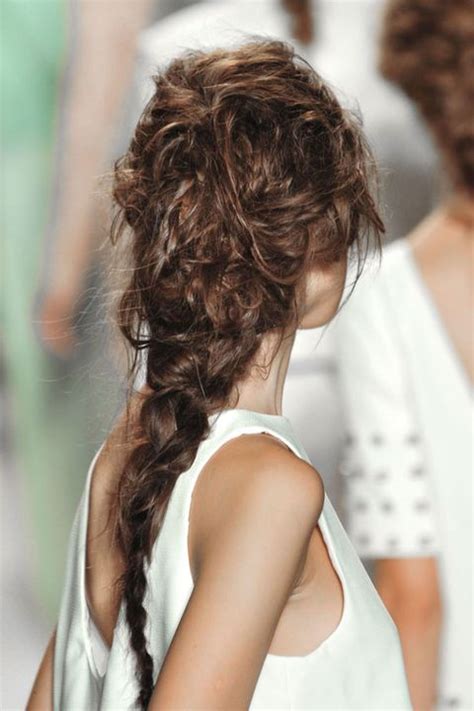 10 Braids From Spring Runways Braided Hairstyles For Spring