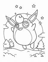 Wigglytuff Jigglypuff Coloriages Animaatjes Growlithe Animes Coloriage sketch template