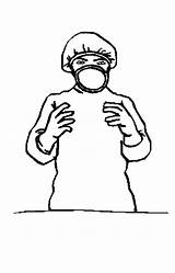 Surgeon Coloring Pages sketch template