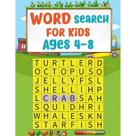 word search  kids ages   word search  improve spelling